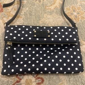 Black and White Polka Dot Kate Spade Bag